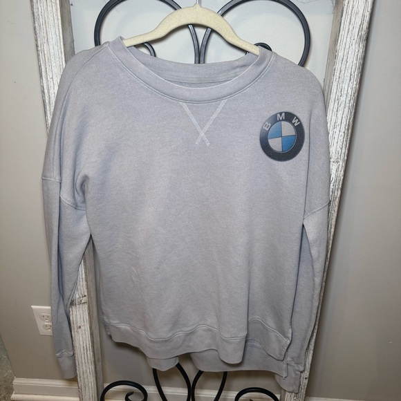 Time and Tru Other - Time And Tru BMW Logo Sweatshirt Girls Large 12-14 Grey Crewneck
